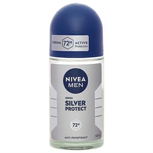 Lăn khử mùi Nivea Men Silver Protect ngăn vi khuẩn gây mùi